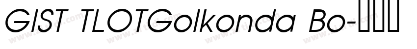 GIST TLOTGolkonda Bo字体转换